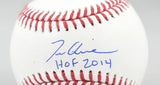 Tom Glavine Autographed Rawlings OML Baseball HOF - Beckett W Hologram *Blue