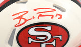 Brock Purdy Autographed 49ers Retro Speed Mini Helmet - Beckett W Holo