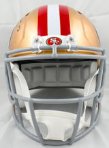 Brock Purdy Autographed San Francisco 49ers F/S Speed Helmet - Beckett W Holo