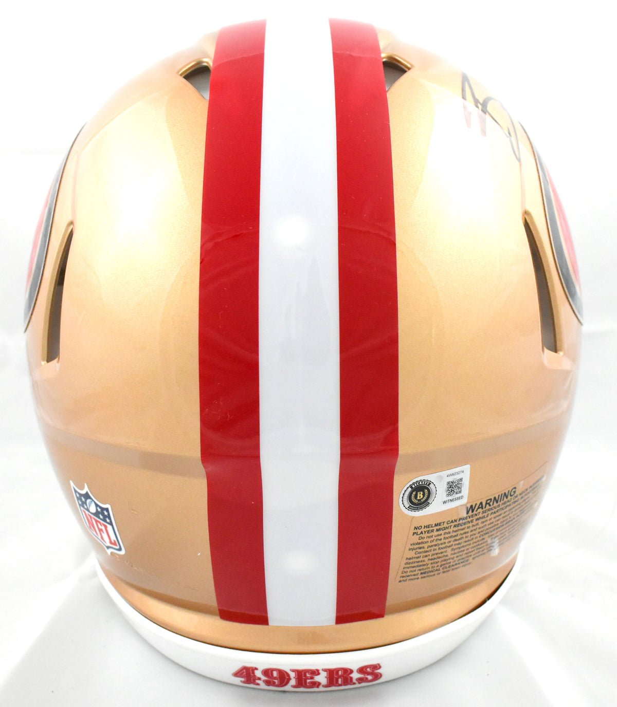 Brock Purdy Autographed San Francisco 49ers F/S Speed Authentic Helmet-Beckett W