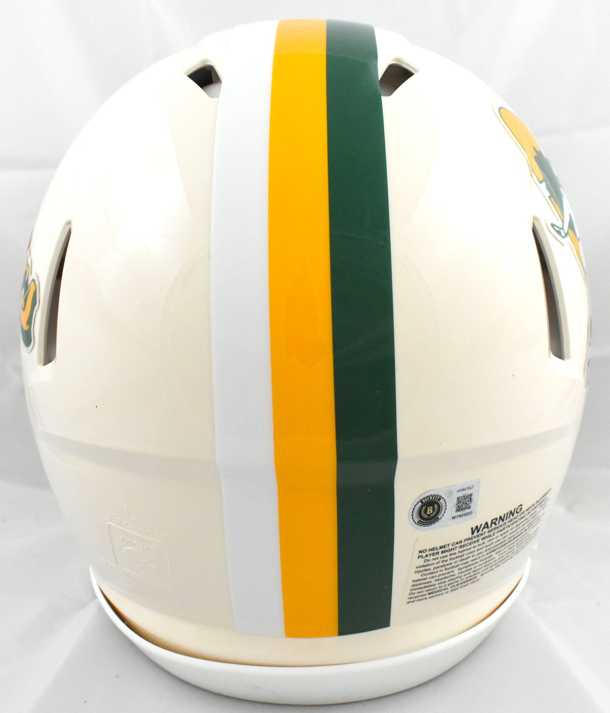 Jordan Love Autographed Packers F/S Retro Speed Authentic Helmet- Beckett W Holo