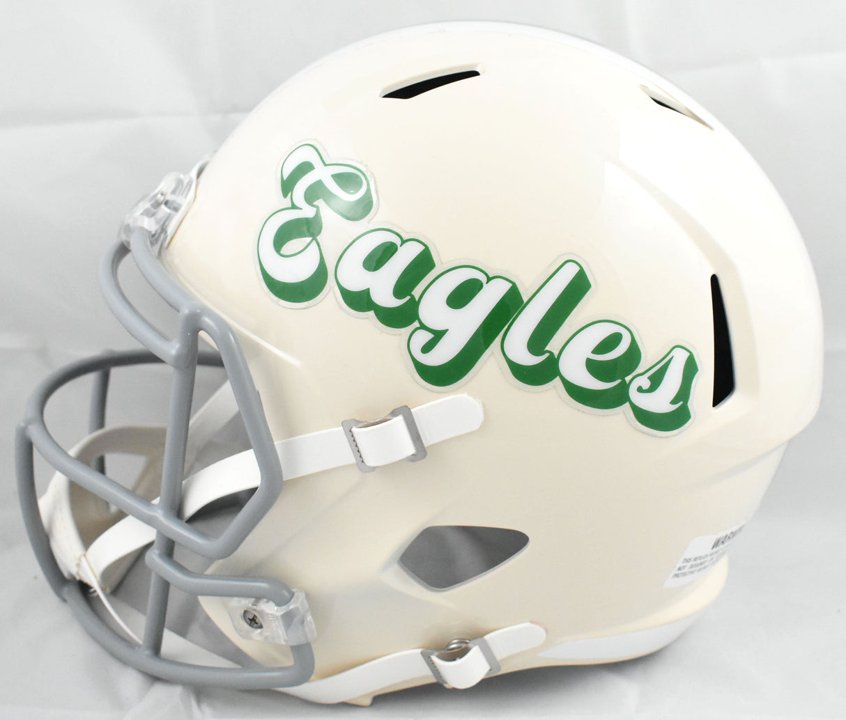 Brandon Graham Autographed Eagles F/S Retro Speed Helmet - Beckett W Holo