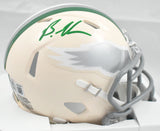 Brandon Graham Autographed Eagles Retro Speed Mini Helmet - Beckett W Hologram