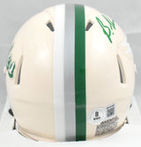 Brandon Graham Autographed Eagles Retro Speed Mini Helmet - Beckett W Hologram