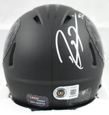 Ray Lewis Autographed Baltimore Ravens Alt 2026 Speed Mini Helmet-Beckett W Holo