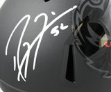 Ray Lewis Autographed Baltimore Ravens F/S Alt #2 2026 Speed Helmet - Beckett W