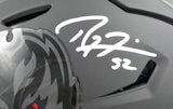 Ray Lewis Signed Baltimore Ravens F/S Alt #2 2026 Speedflex Helmet - Beckett W