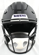 Ray Lewis Signed Baltimore Ravens F/S Alt #2 2026 Speedflex Helmet - Beckett W
