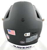 Ray Lewis Signed Baltimore Ravens F/S Alt #2 2026 Speedflex Helmet - Beckett W