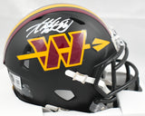 Adrian Peterson Autographed Commanders Alt 2026 Speed Mini Helmet-Beckett W Holo