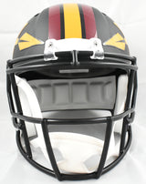 Adrian Peterson Autographed Commanders F/S Alt 2026 Speed Helmet- Beckett W Holo