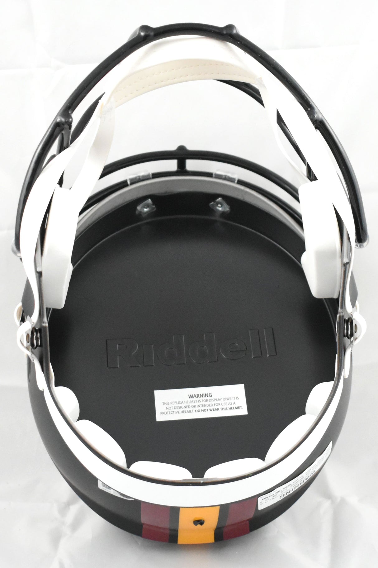 Adrian Peterson Autographed Commanders F/S Alt 2026 Speed Helmet- Beckett W Holo