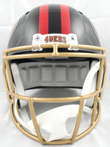 Dre Greenlaw Signed San Francisco 49ers F/S Rivalries Speed Helmet - Beckett W