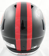 Dre Greenlaw Signed San Francisco 49ers F/S Rivalries Speed Helmet - Beckett W