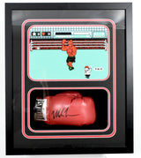 Mike Tyson Autographed Shadow Box Red Everlast Boxing Glove *Right - Beckett