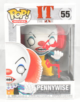 Tim Curry Autographed Pennywise IT the Movie Funko Pop #55 - Beckett W