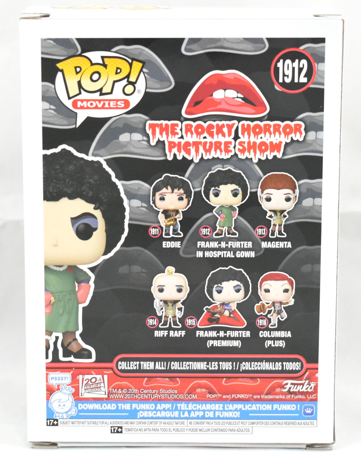 Tim Curry Autographed Frank-N-Furter Rocky Horror Funko Pop #1912-Beckett W Holo