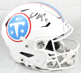Earl Campbell Autographed Titans F/S 2026 Speedflex Helmet - Beckett W Hologram