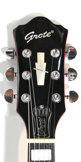 Michael J. Fox Autographed Back to the Future Grote Guitar #4-Beckett W Hologram