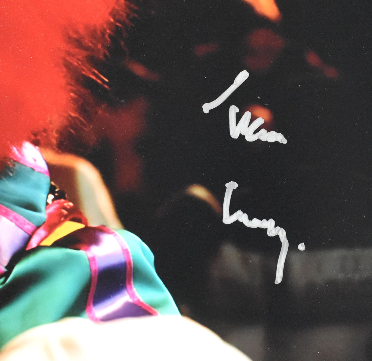 Tim Curry Autographed IT 11x14 Pennywise Photo - Beckett Hologram