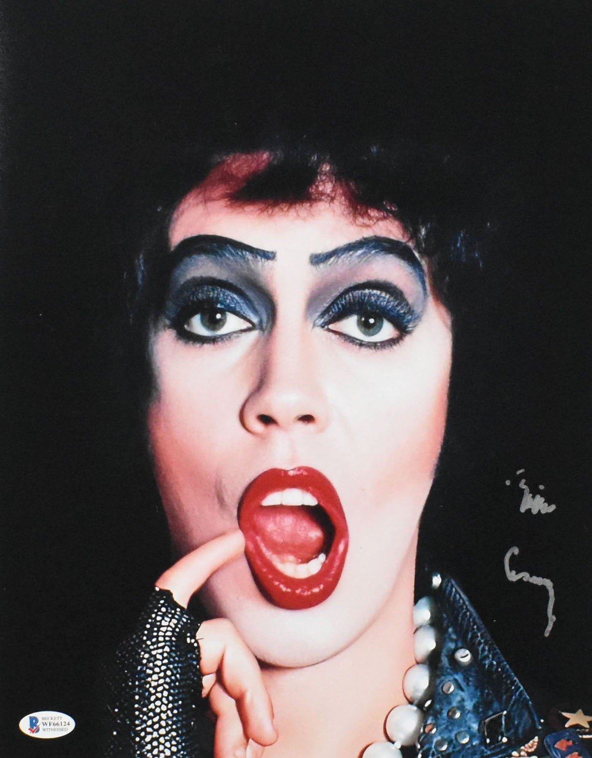 Tim Curry Signed Rocky Horror Picture 11x14 Image #3 Photo - Beckett W
