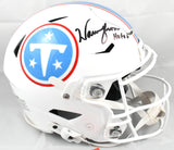 Warren Moon Autographed Titans F/S 2026 Speedflex Helmet HOF- Beckett W Hologram