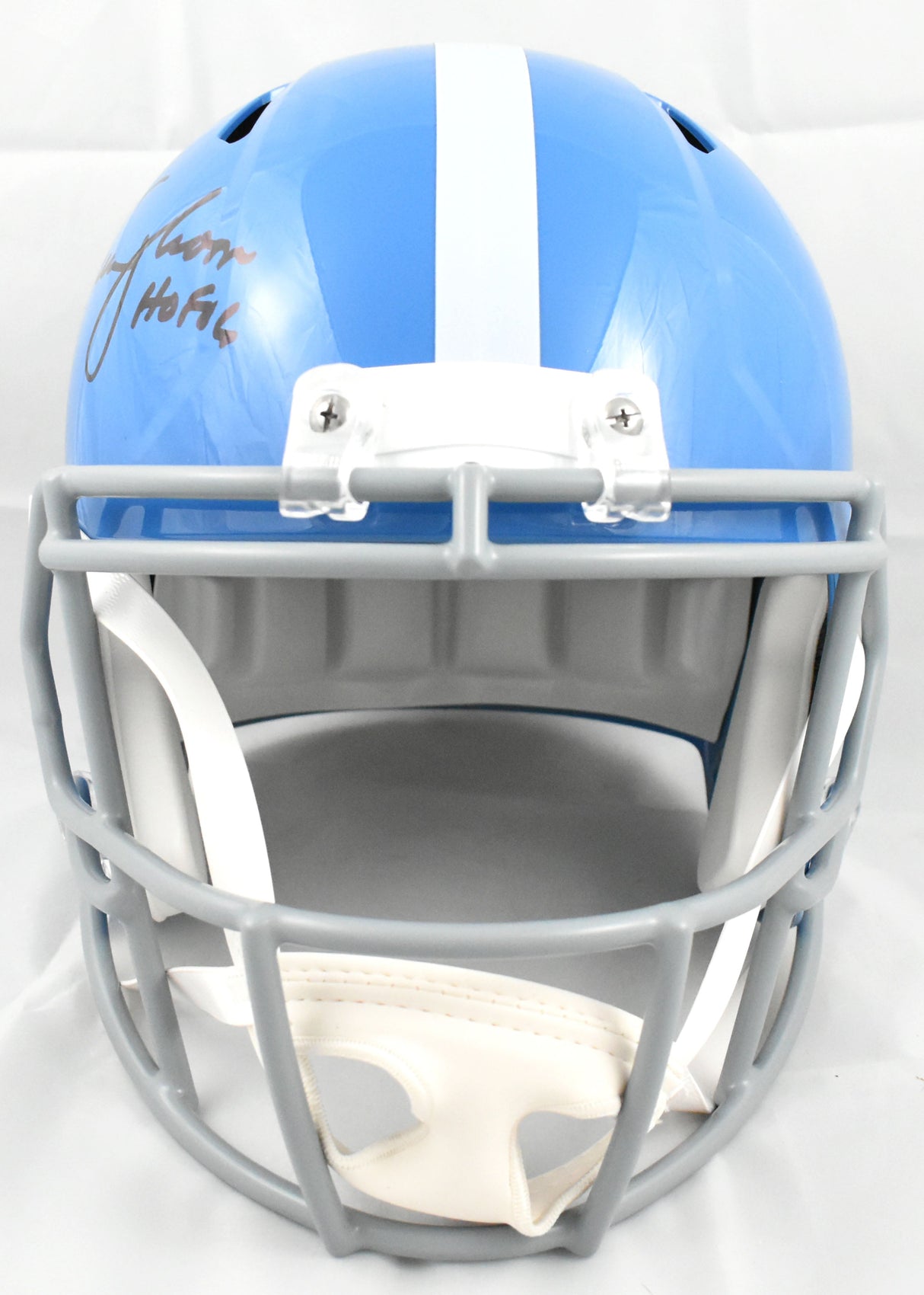 Warren Moon Autographed Houston Oilers F/S 60-62 Speed Helmet HOF-Beckett W Holo