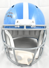Warren Moon Autographed Houston Oilers F/S 60-62 Speed Helmet HOF-Beckett W Holo