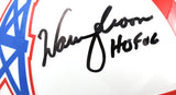 Warren Moon Autographed Houston Oilers F/S 81-98 Speed Helmet HOF-Beckett W Holo