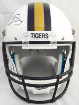 Odell Beckham Jr. Autographed LSU Tigers F/S White Schutt Helmet - JSA