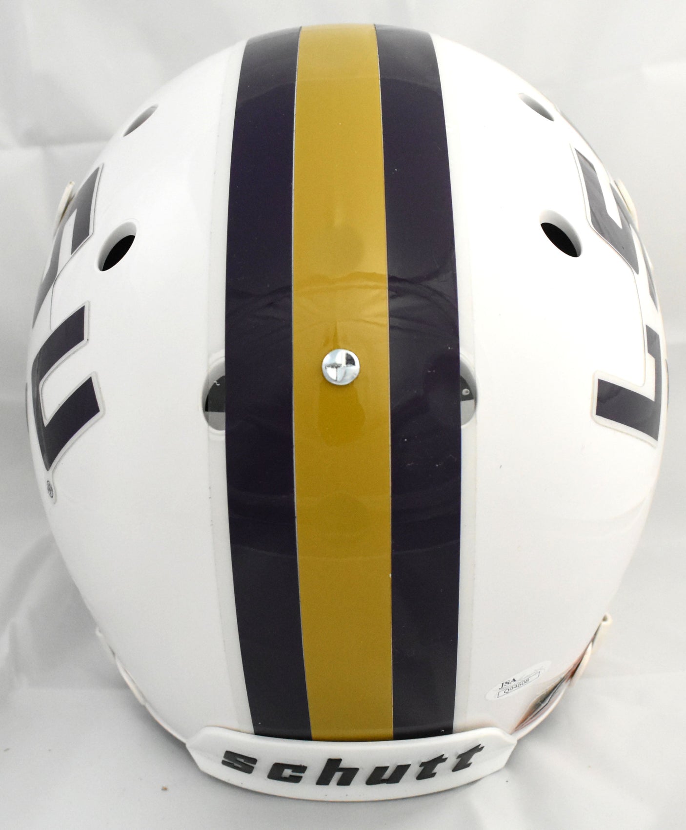 Odell Beckham Jr. Autographed LSU Tigers F/S White Schutt Helmet - JSA