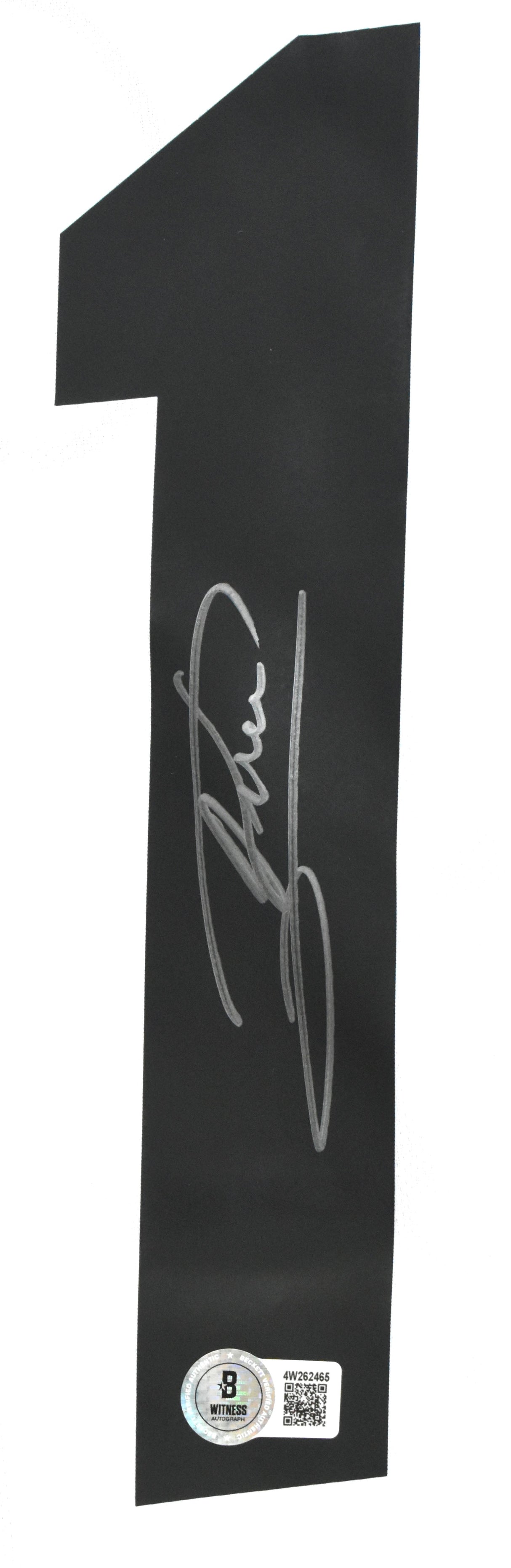 Alessandro Nesta Autographed AC Milan Away Soccer Jersey #13- Beckett W Holo *L