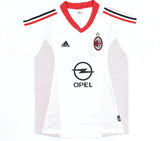 Alessandro Nesta Autographed AC Milan Away Soccer Jersey #13- Beckett W Holo *L