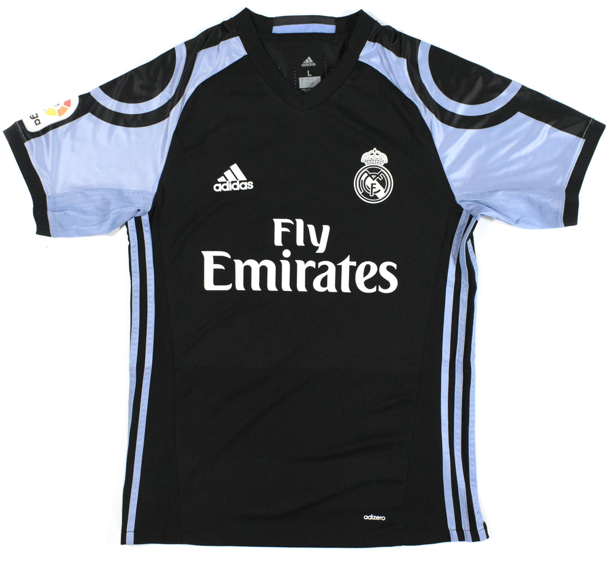 Karim Benzema Autographed Real Madrid Black Soccer Jersey #9- Beckett Holo *L