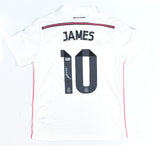 James Rodriguez Autographed Real Madrid Home Soccer Jersey #10 - Beckett W *M