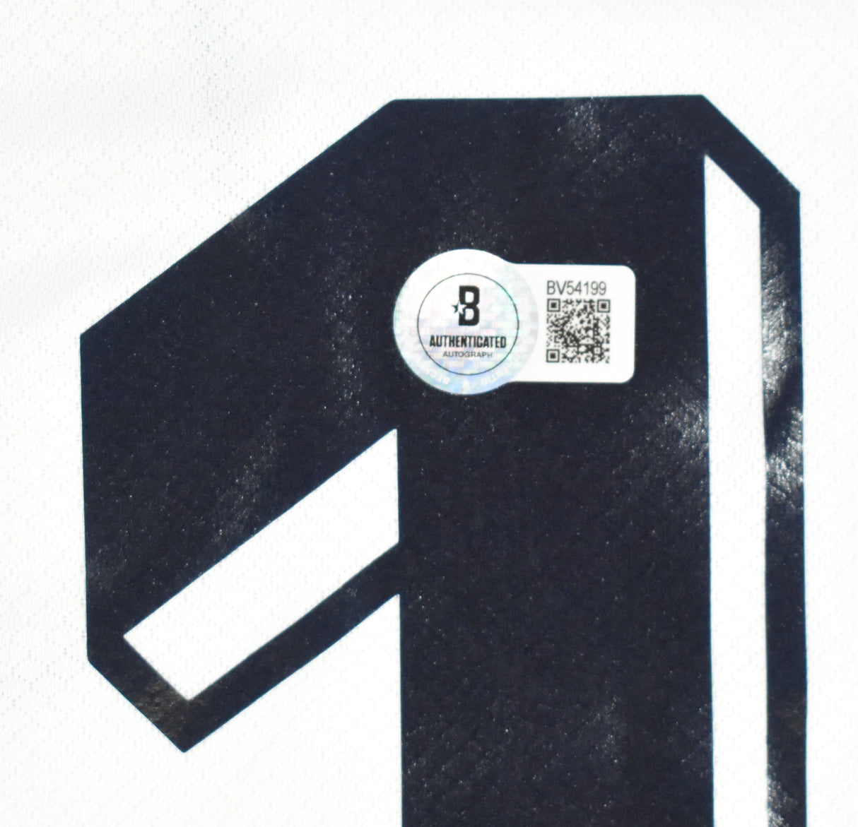Eberechi Eze Autographed England Home Soccer Jersey #10 - Beckett Holo *L