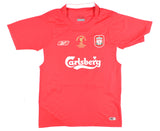 Steven Gerrard Autographed Liverpool Home Soccer Jersey #8- Beckett Holo *S