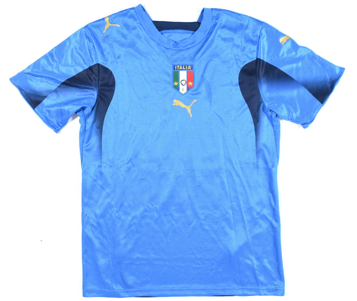 Francesco Totti Autographed Italy Soccer Jersey #10- Beckett W Holo *L