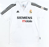 Claude Makelele Autographed Real Madrid Home Soccer Jersey #24 - Beckett Holo *L