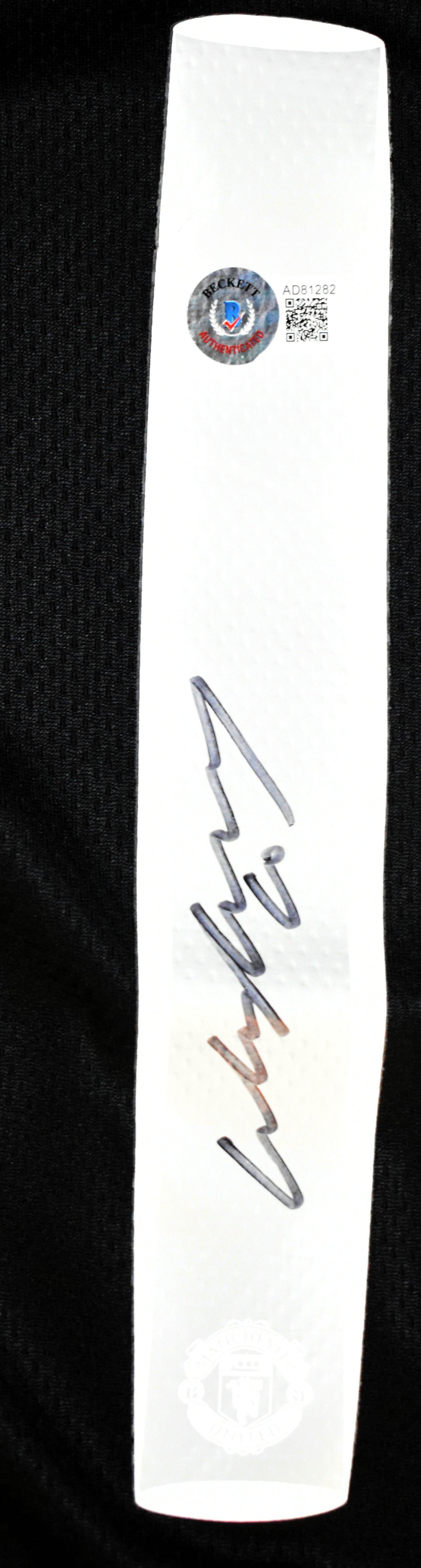 Wayne Rooney Autographed Manchester United Black Soccer Jersey #10 - Beckett *L