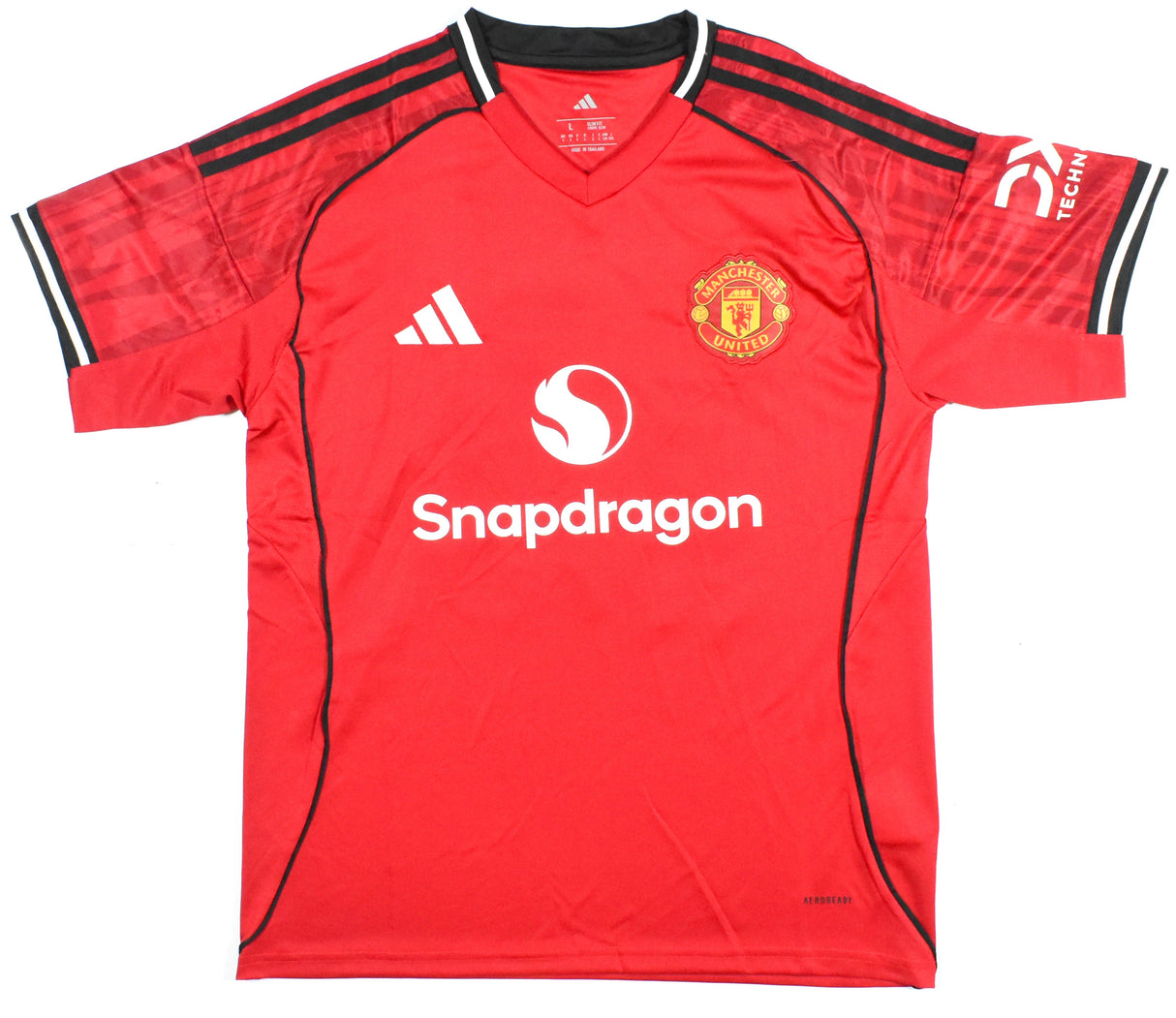 Matheus Cunha Autographed Manchester United Home Soccer Jersey #10 - Beckett *L