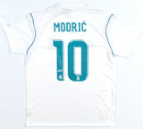 Luka Modric Autographed Real Madrid Home Soccer Jersey #10 - Beckett *L