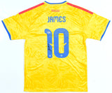 James Rodriguez Autographed Colombia Home Soccer Jersey #10 - Beckett W Holo *L