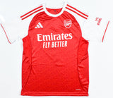 Saka Autographed Arsenal FC Home Soccer Jersey #7 - Beckett Holo *L