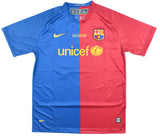 Lionel Messi Autographed FC Barcelona Home Soccer Jersey #10-Beckett Holo*XL LOA