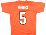 Tee Higgins Autographed Orange Pro Style Jersey - Beckett Hologram
