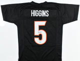 Tee Higgins Autographed Black Pro Style Jersey - Beckett Hologram