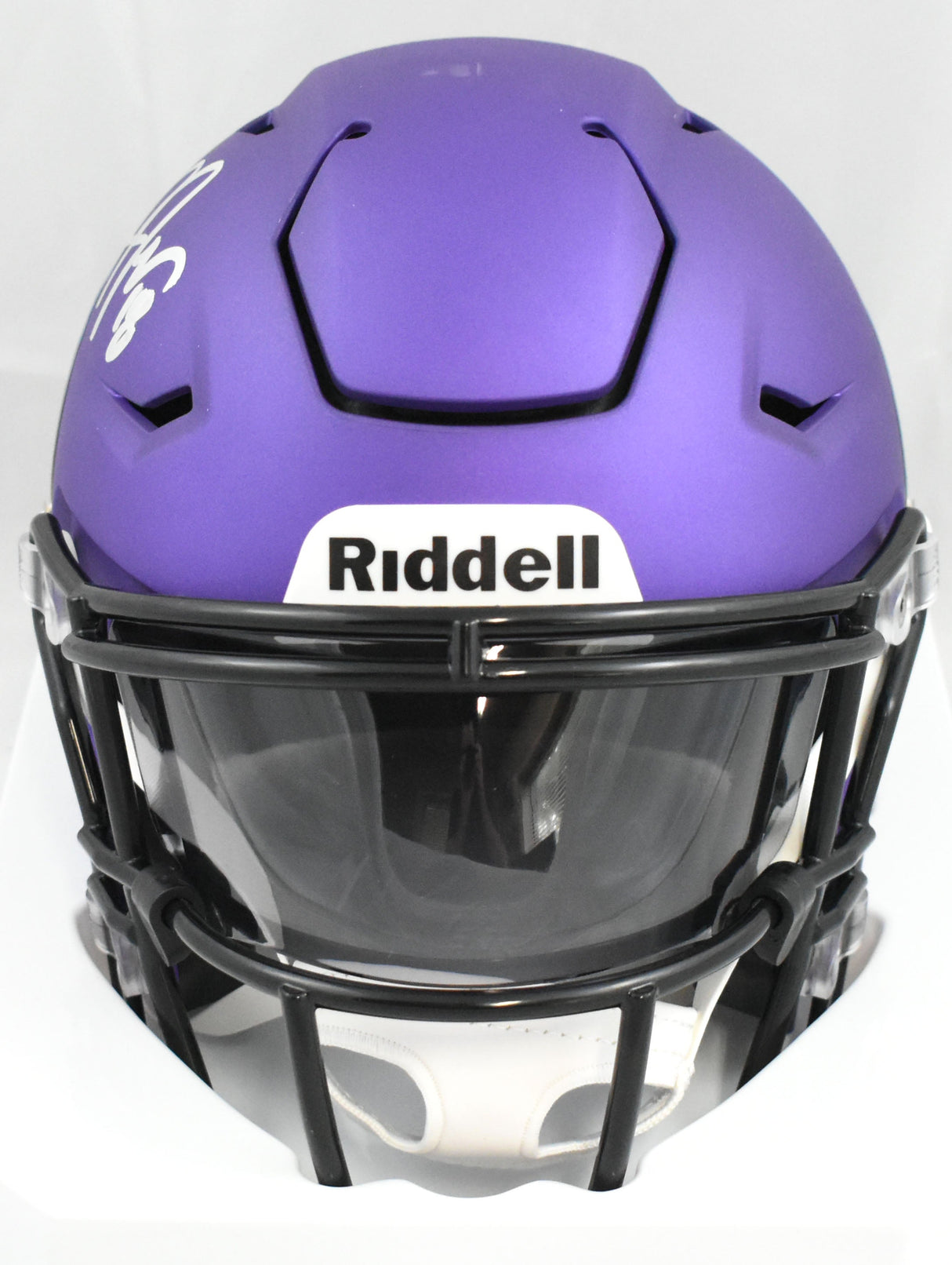 Justin Jefferson Signed Minnesota Vikings Mid-Size SpeedFlex Helmet - Beckett W