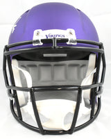 Justin Jefferson Autographed Minnesota Vikings F/S Speed Helmet - Beckett W Holo