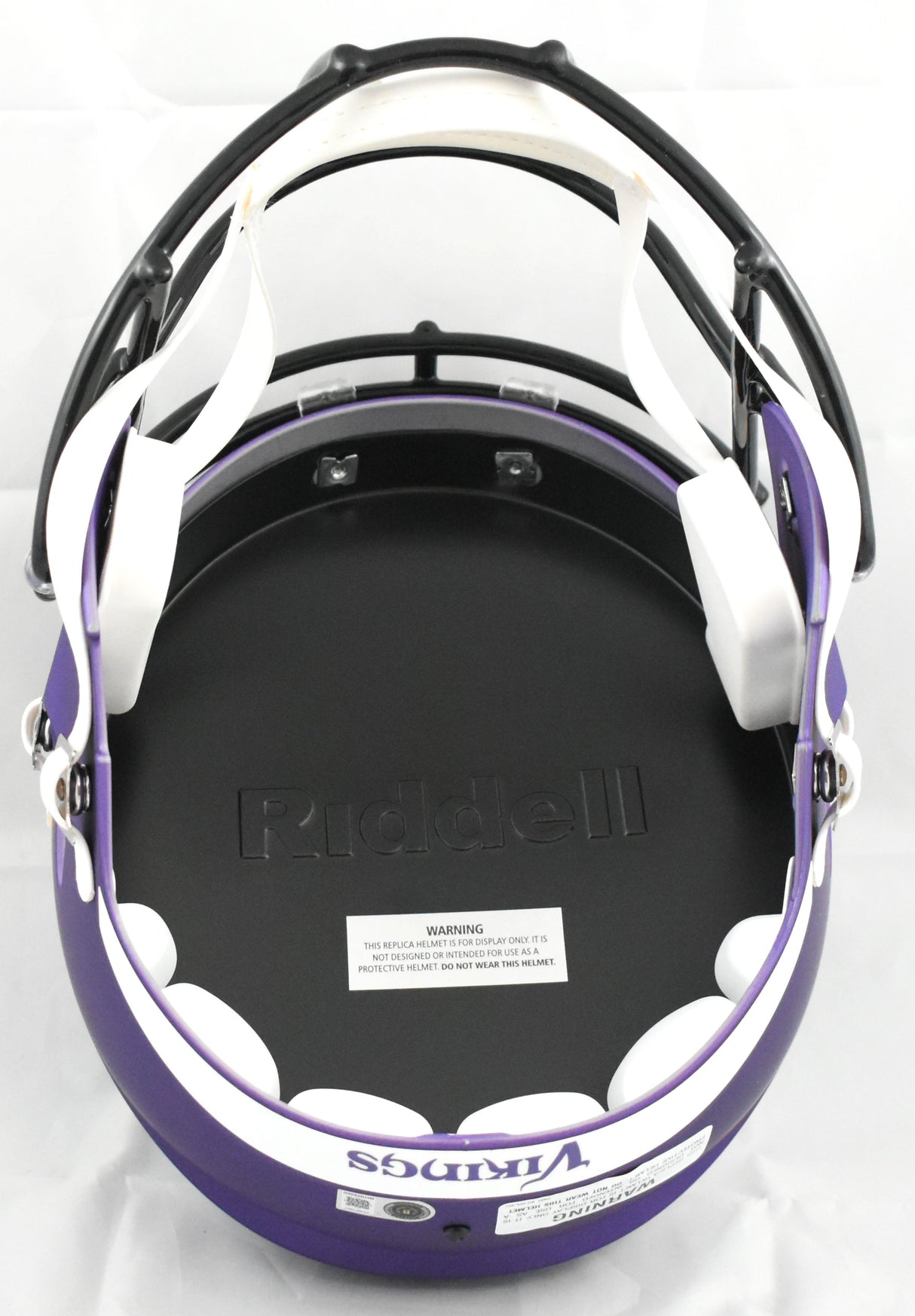 Justin Jefferson Autographed Minnesota Vikings F/S Speed Helmet - Beckett W Holo